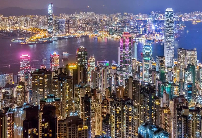 摄影图集:维多利亚港夜景——世界三大夜景之一