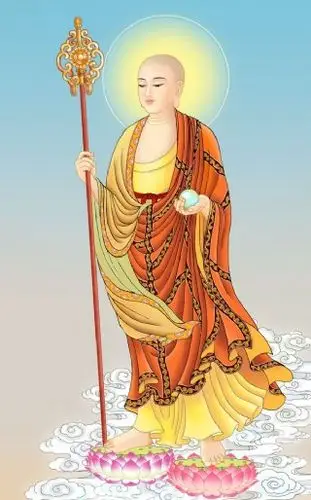 站立地藏菩萨像