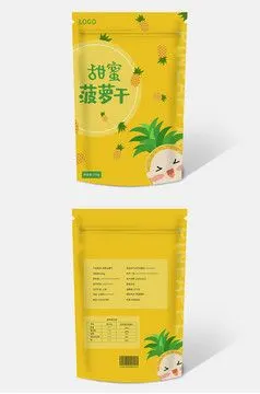 菠萝干外包装零食包装袋水果干包装袋