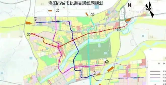 洛阳地铁4号线消息曝光经过老城区有三个换乘站
