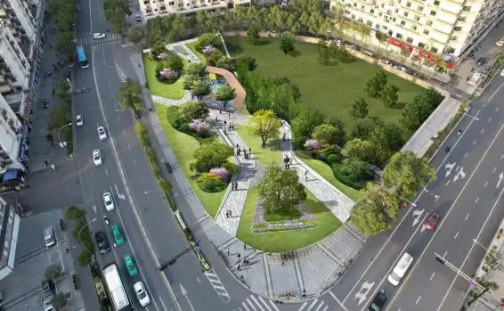 即将建成市区新一批口袋公园预计7月底对外开放
