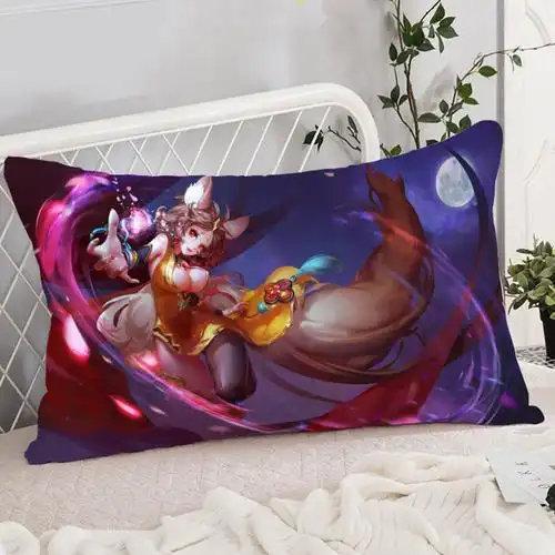 花仟陌王者荣耀妲己抱枕定制双面含芯办公室学生午睡长枕头男女生日