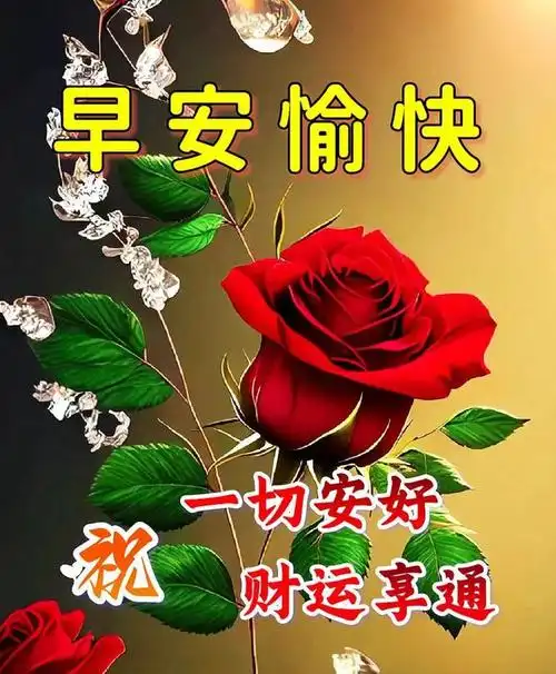 早安唯美祝福图片早上好问候语