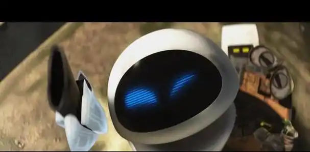 《机器人总动员》瓦力:我的暴力女友伊娃,喜欢植物,睡觉像鸡蛋