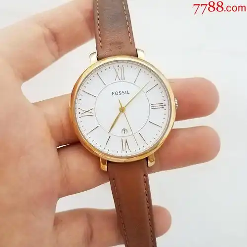 美国时尚品牌化石fossil电子男表走时正常日历好使