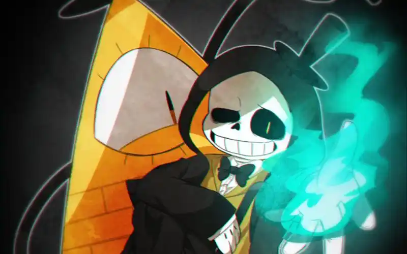 sans 这是我见过最帅的sans了_哔哩哔哩_bilibili