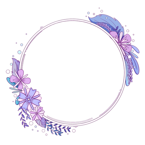 怎么手绘边框简笔画,手绘边框简笔画 小清新(手绘花卉边框)