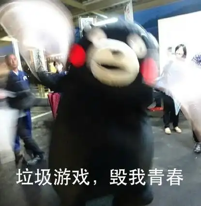 垃圾游戏,毁我青春 - 垃圾游戏,毁我青春_熊本熊_游戏_装逼表情