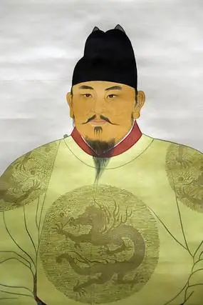 明太祖朱元璋画像高清图片下载_红动中国