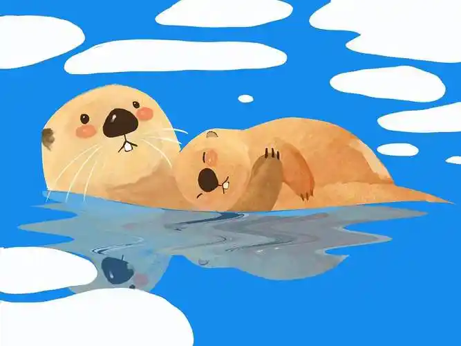 河狸那么可爱,为什么不画它