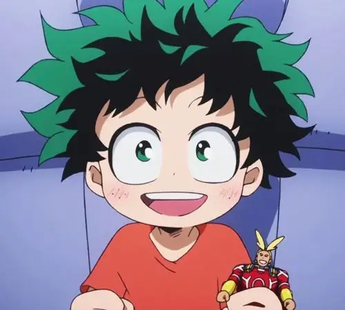 自截动漫男生头像想要成为英雄的绿谷出久