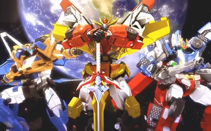 【百变机兽之元气星魂】你敢信这是10年前的国产机甲建模!