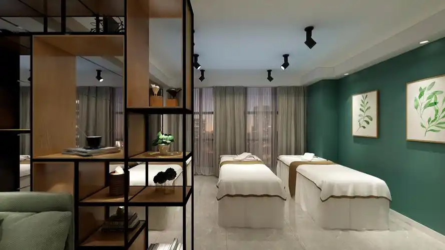 小小按摩店 - 效果图交流区-建e室内设计网