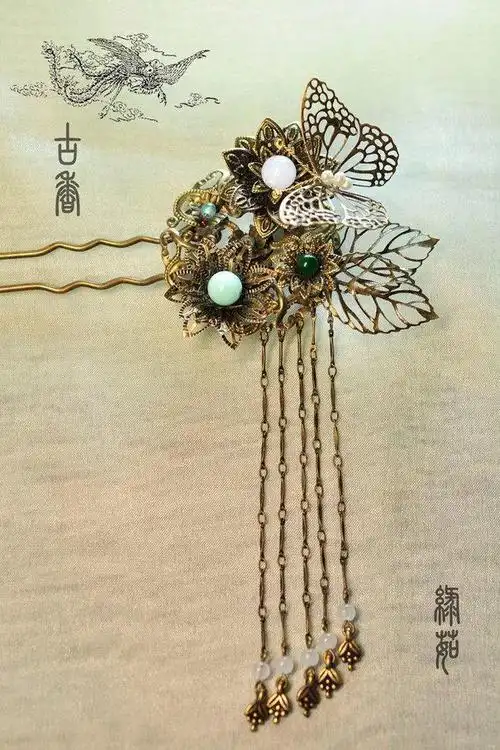 让十二星座惊艳四座的金钗,天蝎座步摇真的是绝美_网易订阅