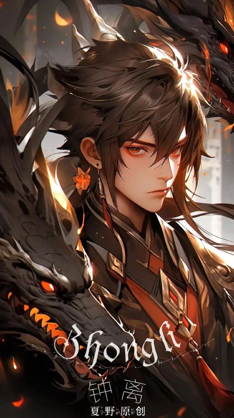 最后一张帝君,是我见过最最最美的!#钟离 #原神钟离 #原神 - 抖音