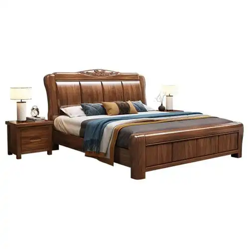 客房单人床实木木床15米木制经济型老式板式新款实木床