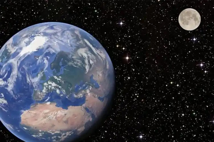 宇航员拍摄了一张极具深远意义的照片,它呈现出地球从月球视角所独有