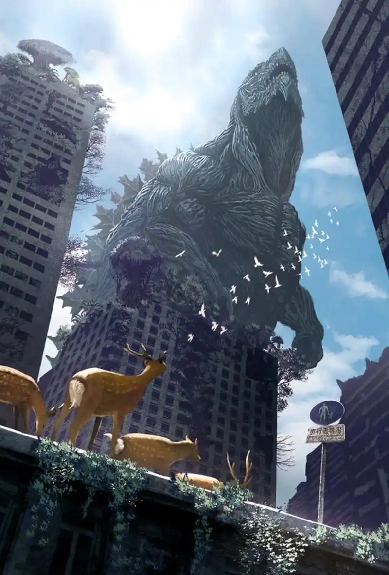 行星哥斯拉 #帅就完事了 #高清壁纸 #这谁顶得住啊 #科 - 抖音