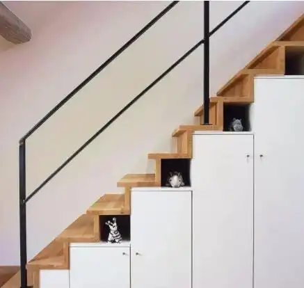 农村复式楼楼梯下的三角空间怎么设计这样利用空间大