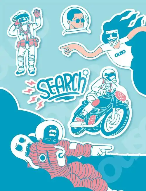 👓眼镜店海报设计:街头潮流与科学配镜