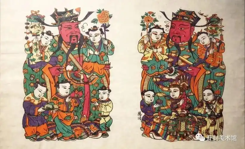 线上展览中国开封木版年画国际民俗版画展