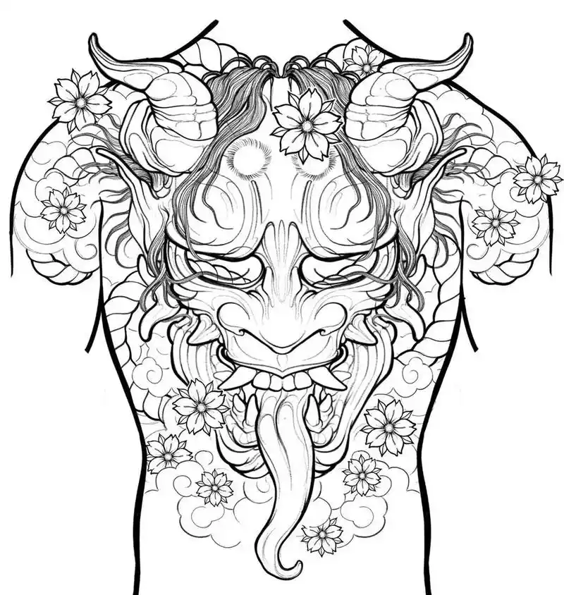 同城@dou 小助手 #纹身手稿 #线条 #传统纹身 #纹 - 抖音