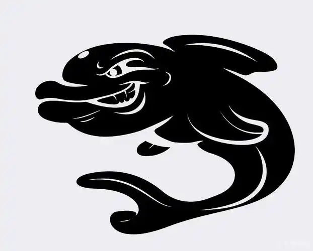 愤怒_海豚_创意_抽象_设计_艺术_高清图片_全景视觉