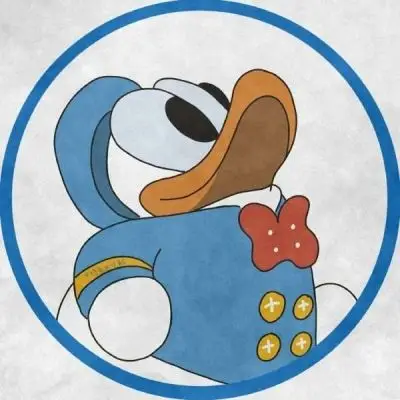 唐老鸭头像微信,高清手绘的最近流行唐老鸭头像图片