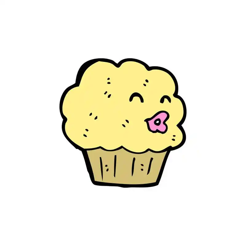 可爱的松饼卡通,可爱的松饼卡通