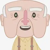 慈祥的老爷爷的图片漫画头像【点击鼠标右键下载】