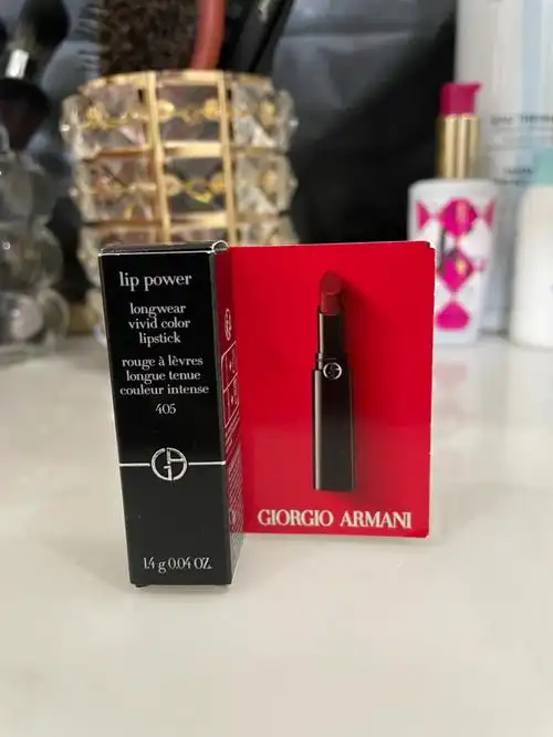 中奖的阿玛尼全新权力唇膏405