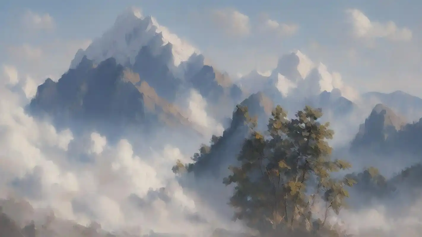 92绝美山水壁纸,意境深远98 寄情山水间,寻觅心中宁静95.