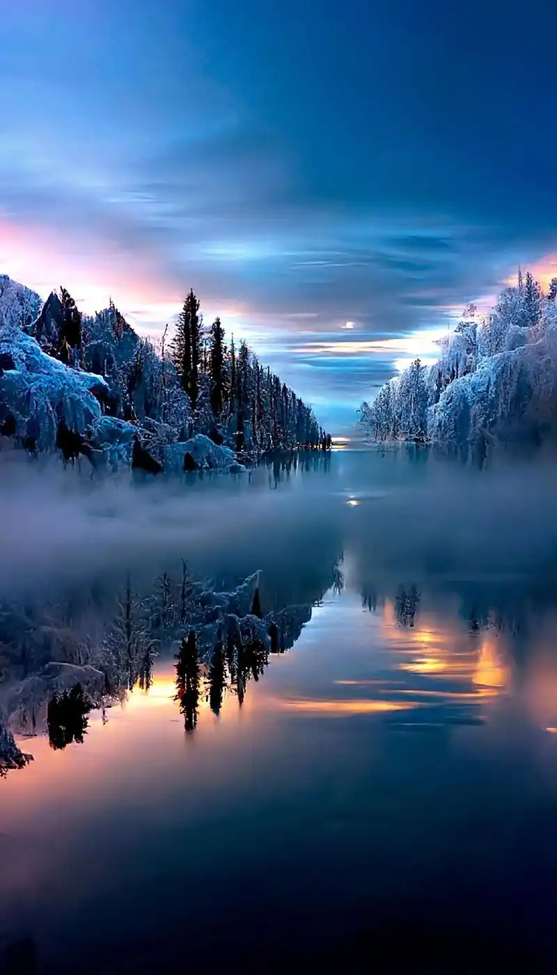 夜色弥漫#治愈系风景 #一起享受大自然的美 #ai绘画 @d - 抖音