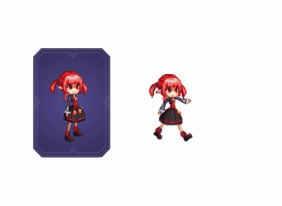 男魔法师 可能是发型都些杀马特了,以至于表情会看得不太清楚.