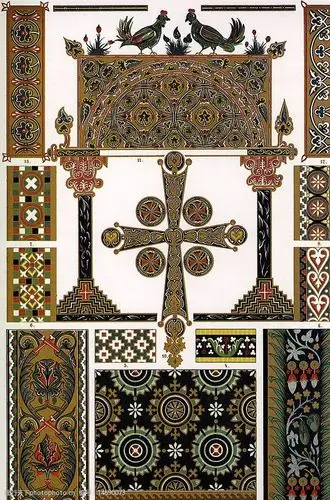 关键词:外国古典纹样 外国纹样 古典纹样 浮雕图案 古典壁画 装饰图案