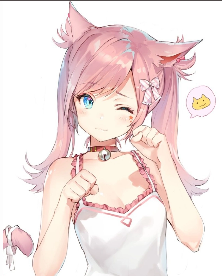 敲可爱的无水印猫耳女漫,我家猫都没她们美~看了一定超喜欢!