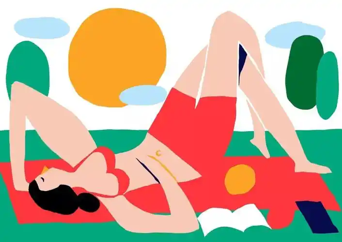 插画里的拙稚可以分泌快乐因子多巴胺