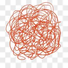 psd彩色乱选条纹装几何图形装饰pngpng杂乱的线pngeps手绘一团糟装饰