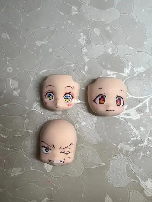 超轻粘土画脸练习