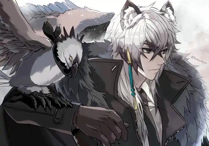 p站明日方舟图片搬运(银灰)