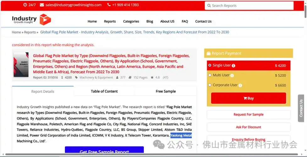 不锈钢锥形旗杆发展大趋势