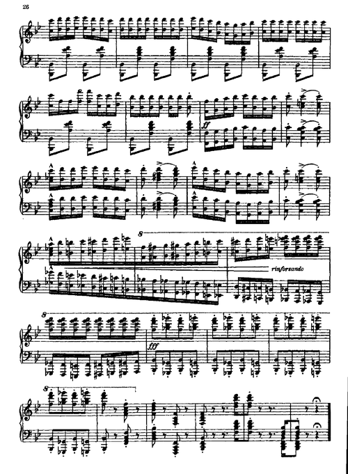 匈牙利狂想曲第六首 键盘类 钢琴 提示:按f11切换浏览器全屏模式.