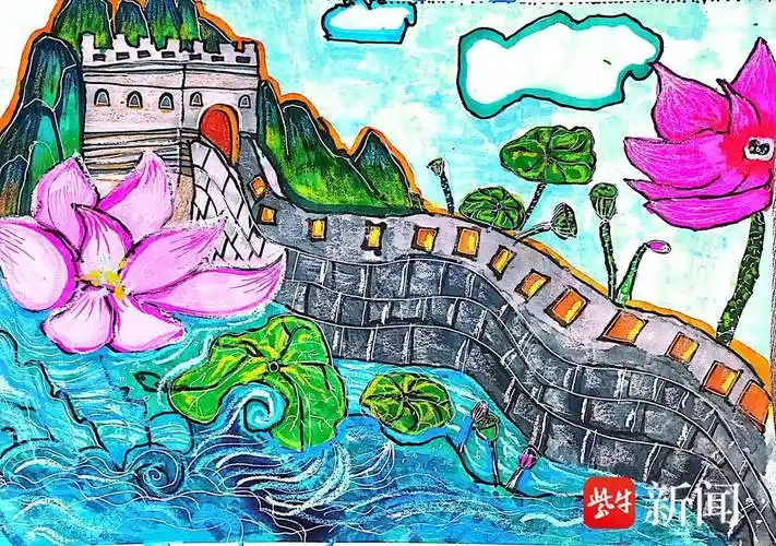 "共建美好家园"海峡两岸青少年书画展作品展示 | 极目新闻