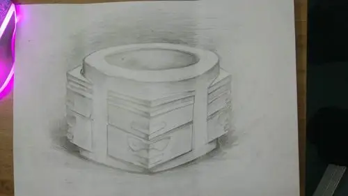 手绘玉琮|纯艺术|绘画|安好就好x - 原创作品 - 站酷 (zcool)