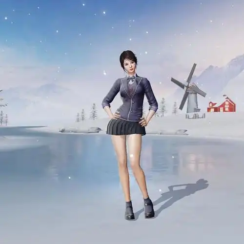 荒野行动女子时装秀5种活泼型套装