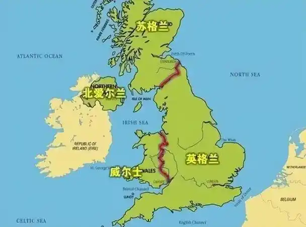 英国英格兰和威尔士为什么分开 英国分为四大部分(5)