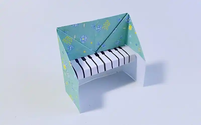 折纸钢琴,一学就会