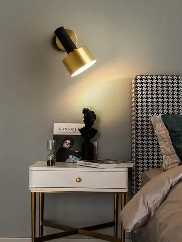 欧普照明极简床头灯壁灯卧室现代简约北欧客厅背景墙灯过道灯酒店