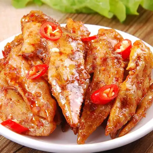 满99减50 品品辣味辣翅75g 麻辣卤香鸡翅尖 鸡肉零食小吃下酒菜