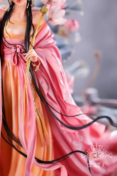 可以吃的手办古风翻糖人偶蛋糕轻语瑶池